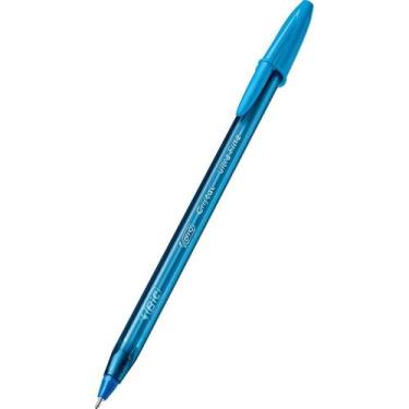 Imagem de Caneta esferografica cristal fashion fine azul bic