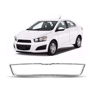 Imagem de Moldura Superior Da Grade Sonic 2012 A 2014 Cromada - Automotive Impor