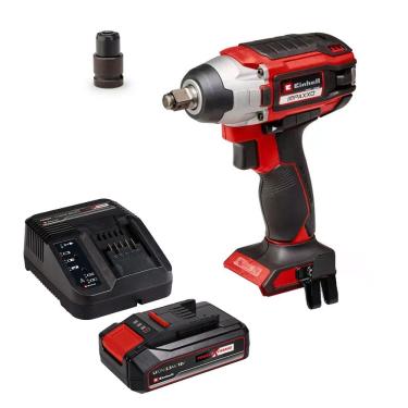 Imagem de Chave de Impacto 1/2 Pol  230Nm Brushless Bateria 18V 2,5Ah Impaxxo 18/230 BL Einhell