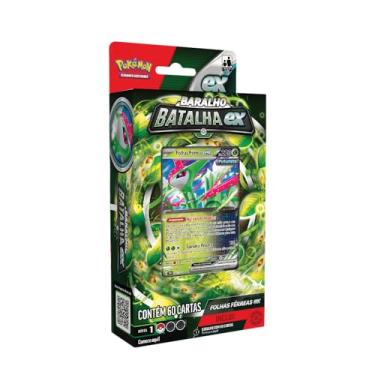 Imagem de Pokémon TCG, Deck De Batalha Ex Folhas Férreas