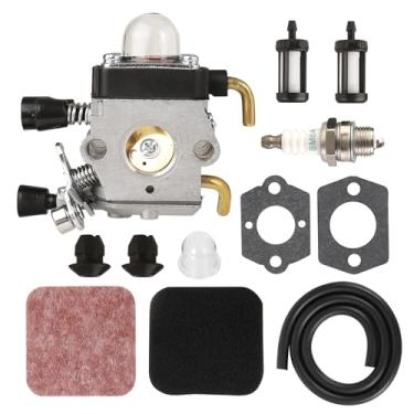 Imagem de Besnor Kit de carburador para aparador de cordas STIHL FS85 FS80 FS76 FS75 FS74; aparador de sebes HS85 HS80 HS76 HT75 HS74 HL75 FH75; afiador FC75 FC85, colheitadeira especial SP80 SP85, KKK;