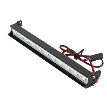 Imagem de Lâmpada de Teto de Carro RC Super Brilhante, Barra de Luz LED de Liga de Alumínio para Redcat, Axial SCX10 D90, HPI, Brilha No Escuro, Instalação Simples (148 mm)