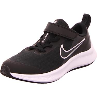 Imagem de Nike Unisex-Child Star Runner 3 Pre School Running Shoe (Black/White, Numeric_2)