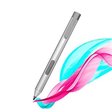 Imagem de Caneta digital ativa - 2 botões - prata natural - para Pro x2 612 G2, Elite x2 1012 G2, ProBook x360 11 G1