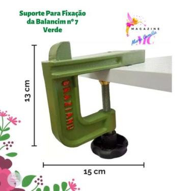 Imagem de Super Suporte de Fixação Máquina Balancim Prensa Manual para Pregar Bo