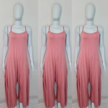 Imagem de Macacão Alcinha Pantalona Com Bolso - modanascimento, Rosê, GG