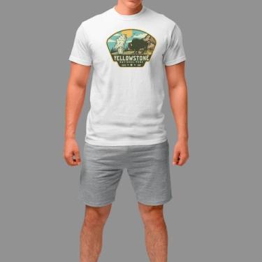 Imagem de Camisetas Básica Masculina Moda De Country confortável Manga Curta - R