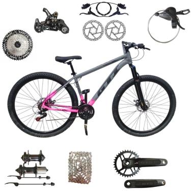 Imagem de Bicicleta Aro 29 Gti Roma 12 Velocidades Freio Hidráulico Suspensão  80mm-Unissex