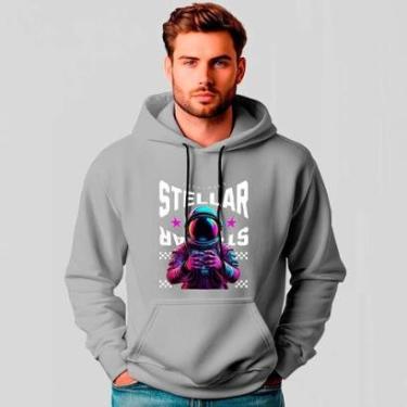 Imagem de Moletom Canguru Estampado Stellar REF1499-Masculino