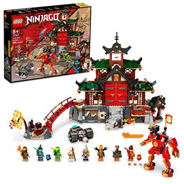 Imagem de LEGO NINJAGO Ninja Dojo Temple Masters of Spinjitzu Set 71767 with Lloyd & Kai Minifigures and Toy Snake Figure, Collectible Mission Banner Series
