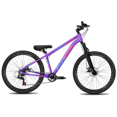 Imagem de Bicicleta Aro 29 KOG 1X7 Tipo Freeride Viking Hupi Gios, Lilas brilho,