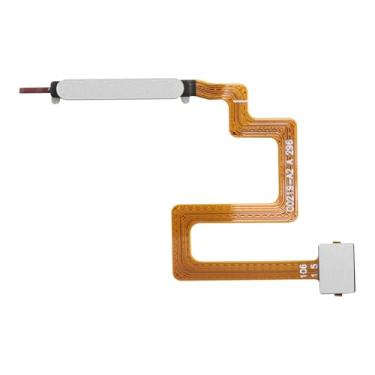 Imagem de BESJMYT Para Samsung Galaxy A22 5G Botão Liga/Desliga Branco e Sensor de Impressão Digital Cabo Flexível Cabo Flexível Liga/Desliga Botão de Controle Conector Peças de Reparo A226B A226BR