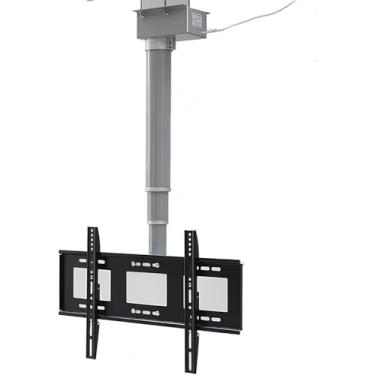 Imagem de CUTPOIY Suporte de parede para TV de teto - Elevador de TV elétrico, suporte de TV ajustável para a maioria dos LEDs, para TV de tela grande de 26 a 70 polegadas para TVs de 26 a 70 polegadas (30 cm)
