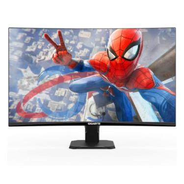 Imagem de Monitor Gamer 27" Gigabyte GS27FC Curvo FHD - 180Hz - 108% sRGB - 1ms - FreeSync - HDMI/DisplayPort