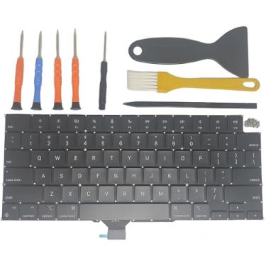 Imagem de Yriellp Teclado de substituição e parafusos/ferramenta compatível com MacBook Pro 14/16 polegadas Retina modelo A2442 A2485 A2779 A2780 EMC 3651/3651 MKGR3LL/A MKGT3 LL/A 2021-2022 ano