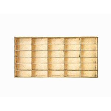 Imagem de Organizador de Carrinhos Expositor Hotwheels 30 Nichos Coleção Estante