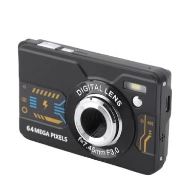 Imagem de Câmera Digital 4K para Fotografia, Ponto Compacto Portátil de 64MP e Tiro Com Câmera Digital Foco Automático Com Tela de 2,8 Polegadas, Zoom de 20x, para Adolescentes para (32 GB)