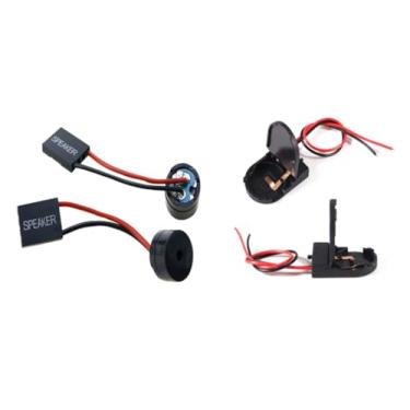 Imagem de Kit 2 Conectores Bateria Cr2032 + 2 Speaker Bip Bios Placa Mae