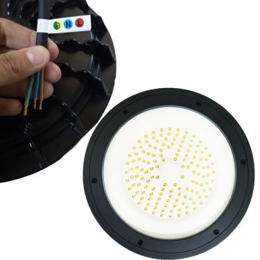 Imagem de Luminaria 150w Galpao Empresa Industrias Fabrica Segurança