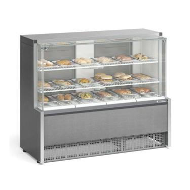Imagem de Vitrine Estufa Gelopar Com Bandeja 140 Cm Inox 50-60hz 220v Meqa-140r
