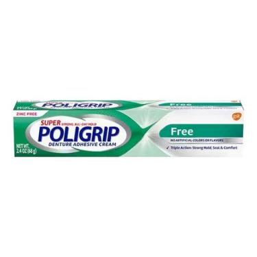 Imagem de Super Poligrip Strong Creme Adesivo Fixador Prótese Dentária