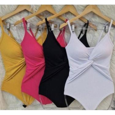 Imagem de Body nozinho feminino - Filó modas, Verde, P