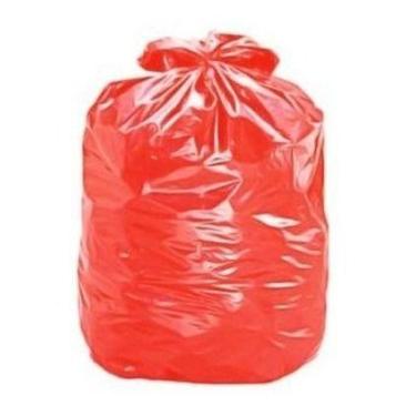 Imagem de Saco Para Lixo Vermelho 45x55x003 20l Com 100 Unidades - - HIGIPACK