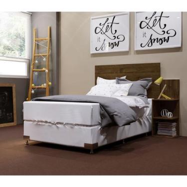 Imagem de Cabeceira Solteiro com Nicho Palma Kaiki Ypê