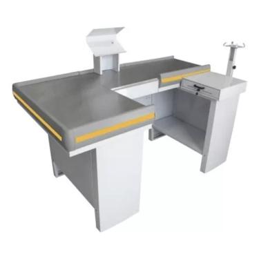 Imagem de Check-out Caixa Supermercado Kit Automação Gaveta 1,80
