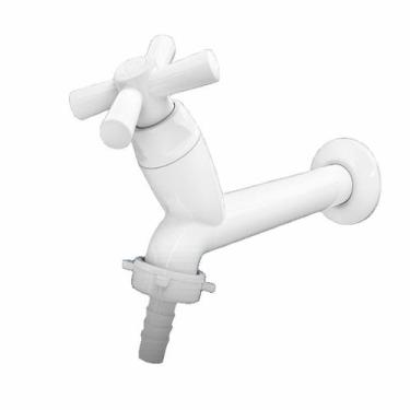 Imagem de Torneira 10 Cm Tanque Bico Mangueira 1/2 - 3/4 Tigre Cross - Tigre