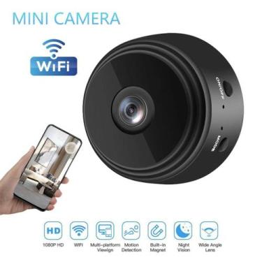 Imagem de Câmera Mini Visão Noturna Hd Tempo Real - Câmera Ip Mini Camera Espiã