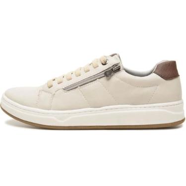 Imagem de sapatenis masculino elatisco ziper leve e comfortavel (gelo, BR, Adulto, Numérico, 41)