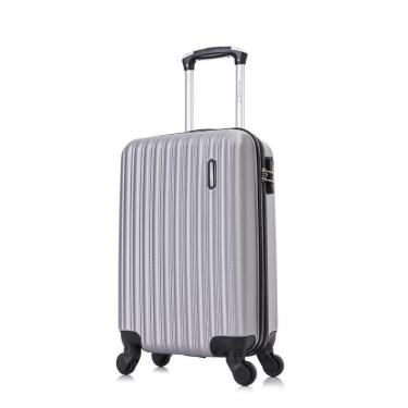 Imagem de Mala de viagem média Londres 4 Rodas Swiss Move Prata