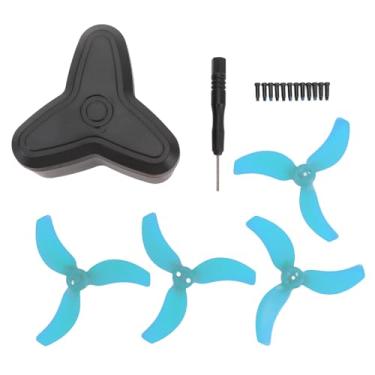 Imagem de 2 pares RC DRONE PROPLEDORES 3032S PC Lightweight RC Drone Prop Blades com caixa de armazenamento para Avata 2 Drone Acessórios (Azul)