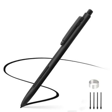 Imagem de Himtop Caneta Stylus digital, níveis de pressão 4096, rejeição da palma da mão, tecnologia EMR, compatível com tablets Remarkable 2 e Samsung, preta