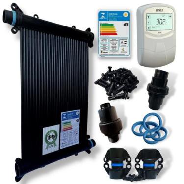 Imagem de Kit 11 Placas 3mt -  Aquecedor Solar Piscinas - 9,5m²/14.000 Lts - TS 