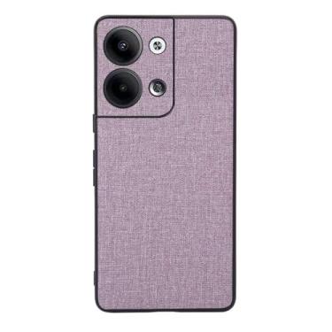 Imagem de Capas Compatível com OPPO Reno 9,Design de padrão de tela,Pproteção completa de 360°,Pplástico macio,Proteção contra queda-Purple