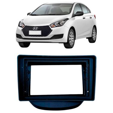 Imagem de Moldura 9 Polegadas Hb20 2012 à 2019 com Som autêntico Preta Painel Central Multimidia Epx9hy022