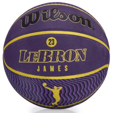 Imagem de Bola De Basquete Wilson NBA Player Icon Outdoor Lebron James Tam 7