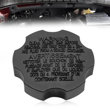 Imagem de SYudwen Tampa do tanque do reservatório de freio da tampa do cilindro mestre de substituição # 585312B500 58531-07000 compatível com Kia Rio 2012-2015 Sorento 2011-2020 Hyundai Elantra 2006-2020