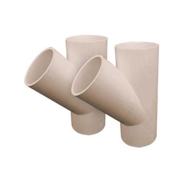 Imagem de Conexão Em Y 40mm Pvc Kit C/2 Unidades - OFA