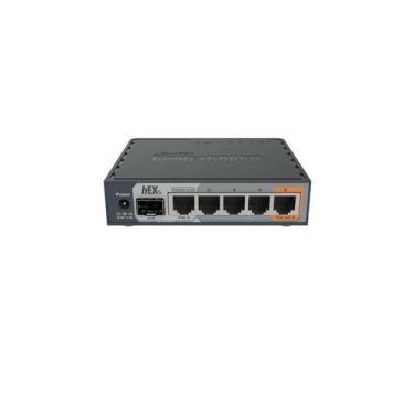 Imagem de Roteador Gigabit Mikrotik Routerboard Rb760Igs Hex 256Mb L4