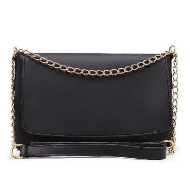 Imagem de Bolsa Feminina Luxo  - Sem marca, Preto