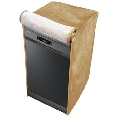 Imagem de CAPA PARA LAVA LOUÇAS SAMSUNG 10 SERVIÇOS IMPERMEÁVEL FLEX (Bege)