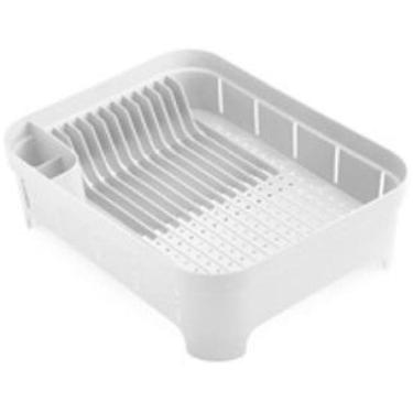 Imagem de Kit 3 Pçs Escorredor Louça Talher, Lixeira Porta Detergente