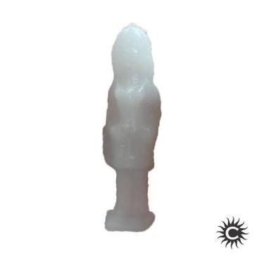 Imagem de Vela - Magia - Unidade - Boneco Feminino - no-brand, Branco