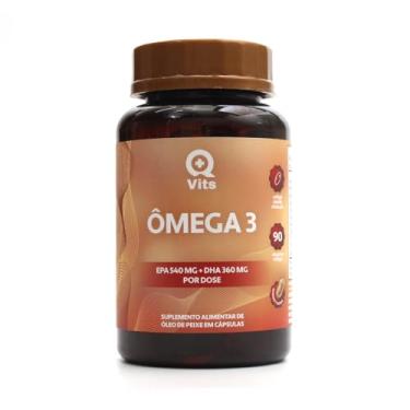 Imagem de Ômega 3 1000mg EPA 540mg DHA 360mg QMaisVits 90 Cápsulas Softgel