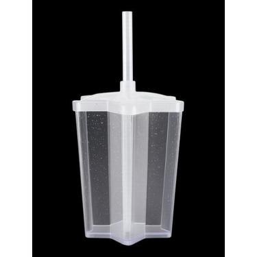 Imagem de Copo Estrela Lembrancinha 300ML Acrilico Festa Aniversário - Crgfestas