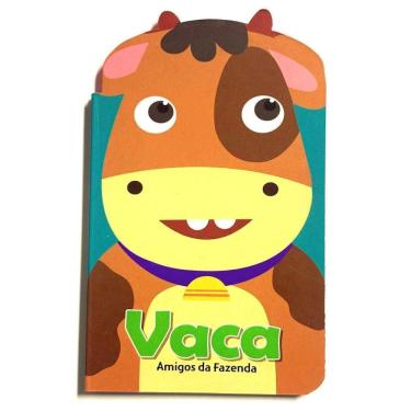Imagem de Livro Infantil Cartonado - Amigos Da Fazenda - Vaca