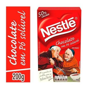 Imagem de Chocolate em Pó Nestlé Dois Frades 50% Cacau 200g, 200g